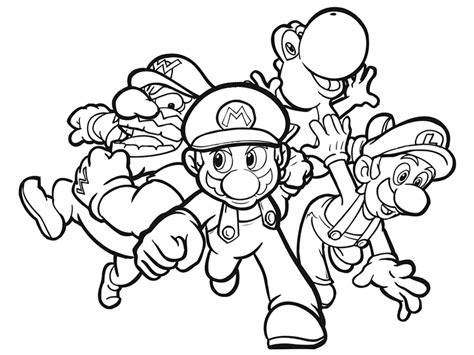 Super mariogioco super mario bros. Disegni Super Mario Bros Da Colorare - AZ Colorare