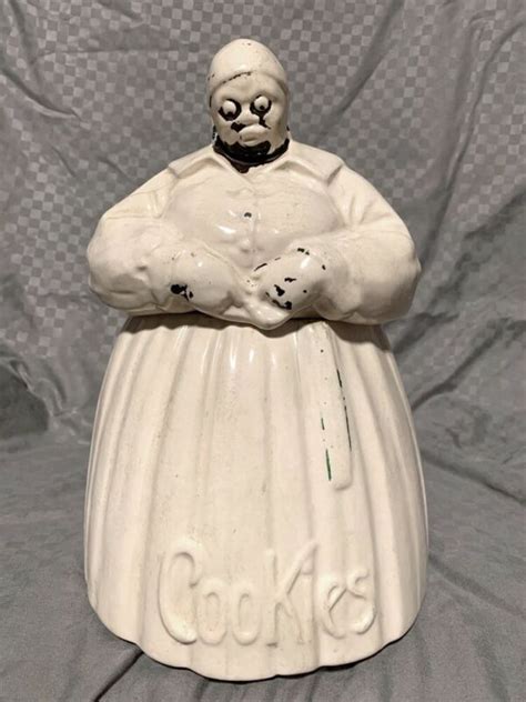 Black Americana Stereotype Collectible Aunt Jemimamammy Cookie Jar