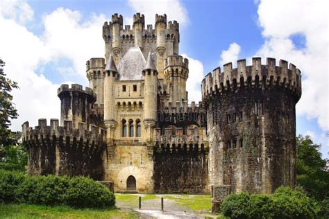 The Ancient Butron Castle Spain Editorial Photo Image Of Castile