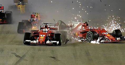 Formula 1 Crash From Drivers Perspective Is Terrifying