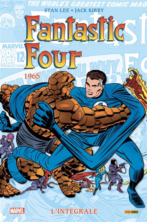 Fantastic Four 1965 Réédition 2019 Tpb Hardcover Lintégrale Panini