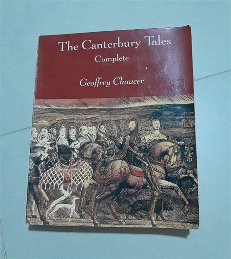 The Canterbury Tales By Geoffrey Chaucer Hobbies Toys Books