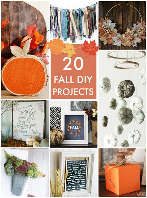 Great Ideas 20 Fall Diy Projects