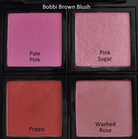 Blushes On Display Bobbi Brown Powder Blush Pale Pink