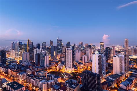 Makati Skyline Stock Photo Download Image Now Istock
