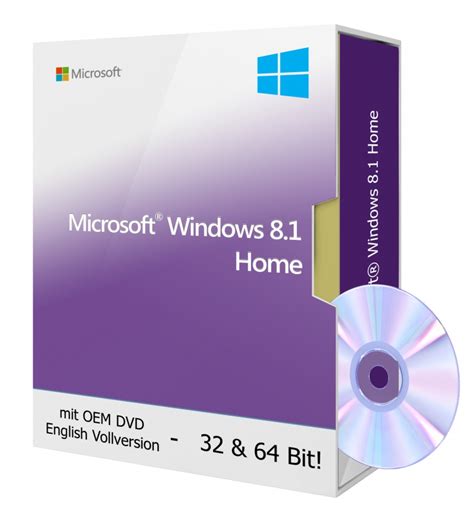 Microsoft Windows 81 Home Oem Dvd English Inkl Product Key — Tralion