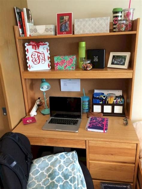 Efficient Dorm Room Organization And Decor Ideas Quartos Universitários