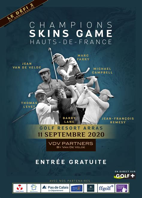 Champions Skins Game Hauts De France Golf Hauts De France