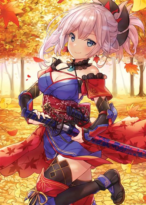 161 Best Miyamoto Musashi Fate Grand Order Images On Pinterest