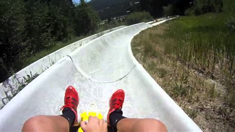 Longest Alpine Slide In Colorado Winter Park Youtube