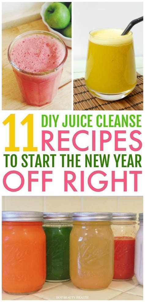Start Your New Year Off Right Here Are 11 Diy Juice Cleanse Recipes To