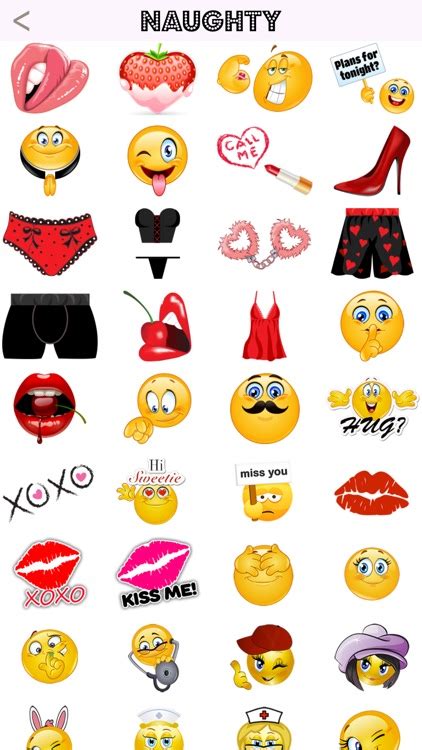 Sexy Stickers Adult Emojis For Naughty Couples By Vo Thanh