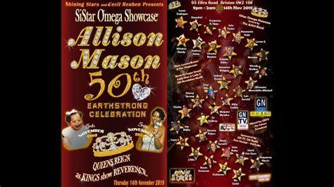 Allison Mason Earthstrong Celebrations 14nov2019 Full Video Youtube
