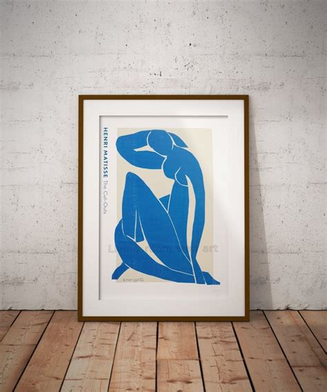 Henri Matisse Nu Blau Poster Matisse Kunstdruck Hohe Etsy
