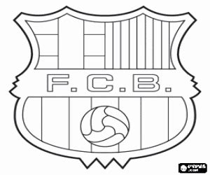 Free printable fc barcelona coloring pages. Download Barca coloring for free - Designlooter 2019
