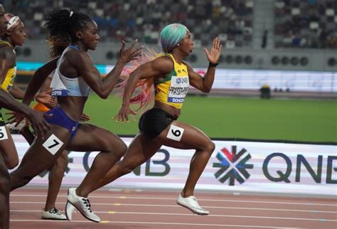 Watch Shelly Ann Fraser Pryce Fastest Female Sprinter Alive Runs Incredible M Before