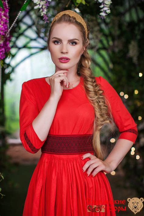 traditional russian dress nadezhda slavic dress etsy