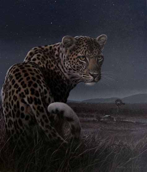 Artist Fuz Caforio Animal Paintings Big Cats Art Animals