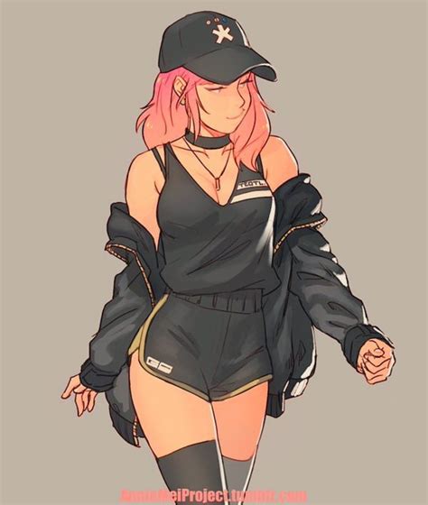 Anime Girl Baseball Cap Sharemyanime