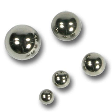 Threaded Balls 316 L Stainless Steel 12 Mm X 5 Mm