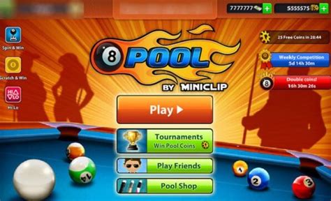 Opening the main menu of the game, you can see that the application is easy to perceive, and our site has a special repository of apk game files of various versions. 8 Ball Pool Mega Mod APK Miniclip Facebook Game Download