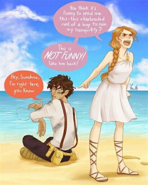 Who Knew That This Would Lead To The Greatest Pairing In All Percy Jackson History