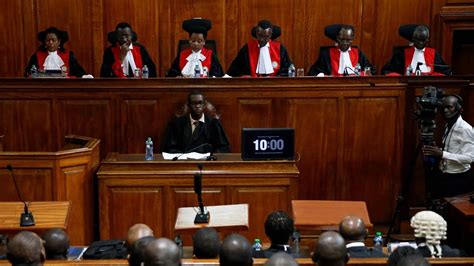Kenya S Supreme Court Upholds Kenyatta Victory In October Election Youtube