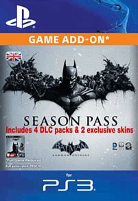 Please update (trackers info) before start batman: Buy Batman: Arkham Origins Season Pass on PlayStation Network | GAME