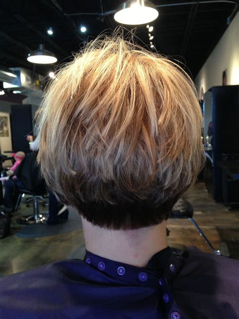 Inverted Stacked Bobthree Colors Short Stacked Bob Haircuts Short Stacked Bob Hairstyles