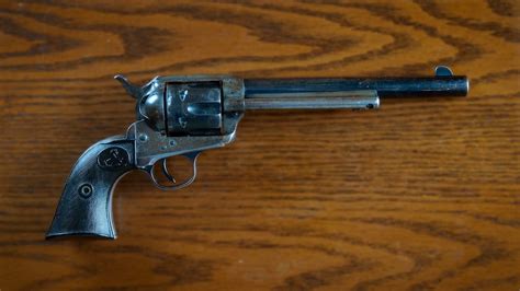 Colt Model Saa 1873 Peacemaker Handgun G144 The Eddie Vannoy