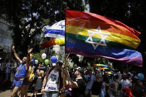 Revelers Take To The Streets Of Tel Aviv For Regions Largest Pride