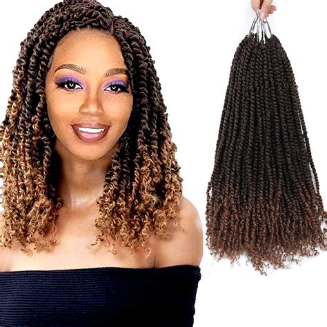 Buy Passion Twist Crochet Hair 10 Inch6 Packs Pre Looped Pretwisted
