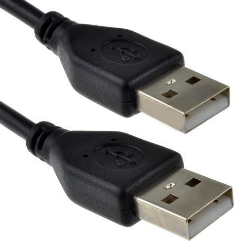 Kenable Usb 20 24awg A To A Male To Male High Speed Black Cable 05m