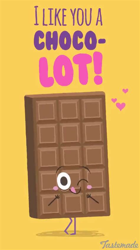 Our valentine's day jokes, puns, and riddles might show you the way to a person's heart is through the funny bone. Chocolate food pun | Valentines puns, Punny puns