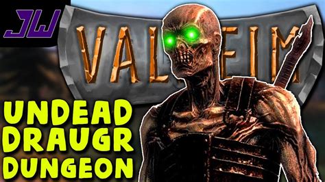 Undead Draugr Dungeon Valheim Alpha Gameplay Viking Survival Game