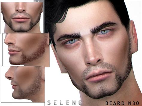 Selengs Beard N30 Beard No Mustache Sims 4 Beard