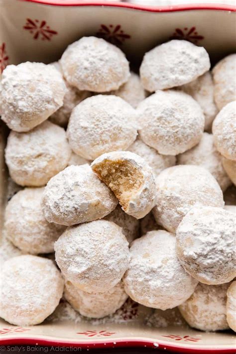 Snowball Cookies Recipe Sallys Baking Addiction