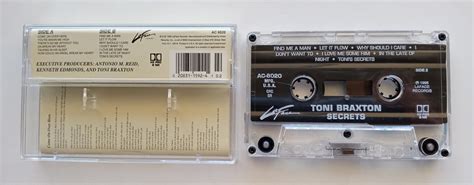 Toni Braxton Secrets Cassette Tape 1996 Mint The Cassette