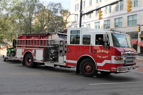 Akron Fire Department Pierce E7 With Gator Utv Raymond Wambsgans Flickr