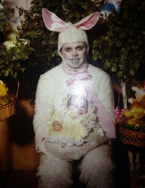 See more ideas about bunny, easter bunny, creepy. VA Viper: Creepy photos of Easter Bunnies with kids