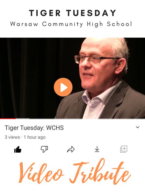 Tiger Tuesday Troy Akers Highlights Wchs And Recognizes Colleagues Contributions Warsaw Area