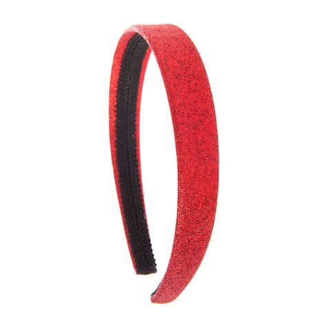 Red Glitter Headband Claires Us