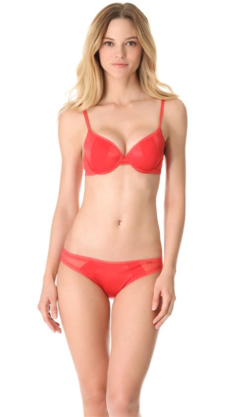 Calvin Klein Seductive Comfort With Lace Customized Lift Sexy Contour