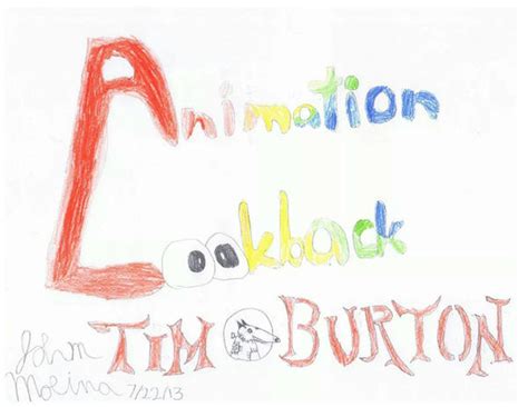 Animation Lookback Tim Burton By Johnimation On Deviantart