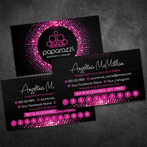 You can always download and modify the image size according to your needs. Paparazzi loyalty cards paparazzi business cards paparazzi