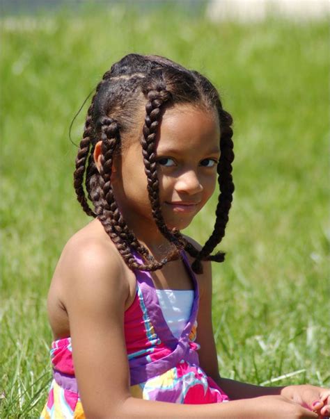 African american toddler braids with beads. Cute Braided Hairstyles For African Americans Nice Cute ...