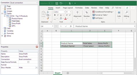 Crear columnas y filas calculadas con fórmulas de Excel Qlik