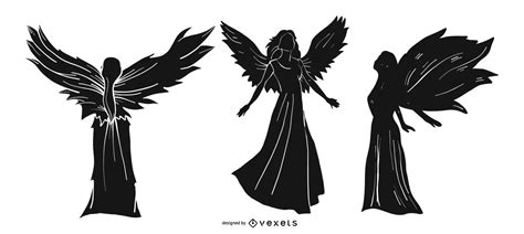 Angel Silhouette Svg Free 65 File Include Svg Png Eps Dxf