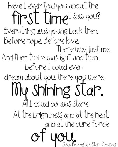 Your My Shining Star Quotes Quotesgram