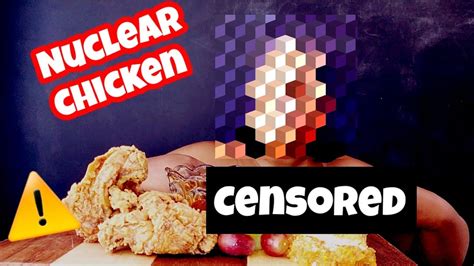 Nuclear Fire Fried Chicken Go Naked Challenge By ChocolateGirlEats